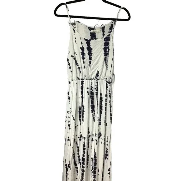 Mike & Joey Bohemian | Dresses | Mike Joey Bohemian Size M Maxi Dress  Stretchy Spaghetti Strap Med Tie Dye | Poshmark